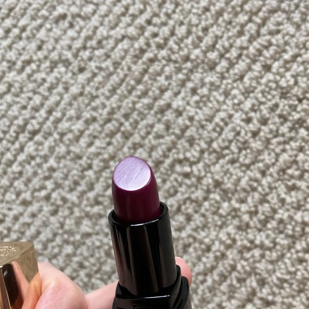 NEW Bobbie Brown Luxe Lip Color Lipstick Brocade Berry Purple Like New Full Size